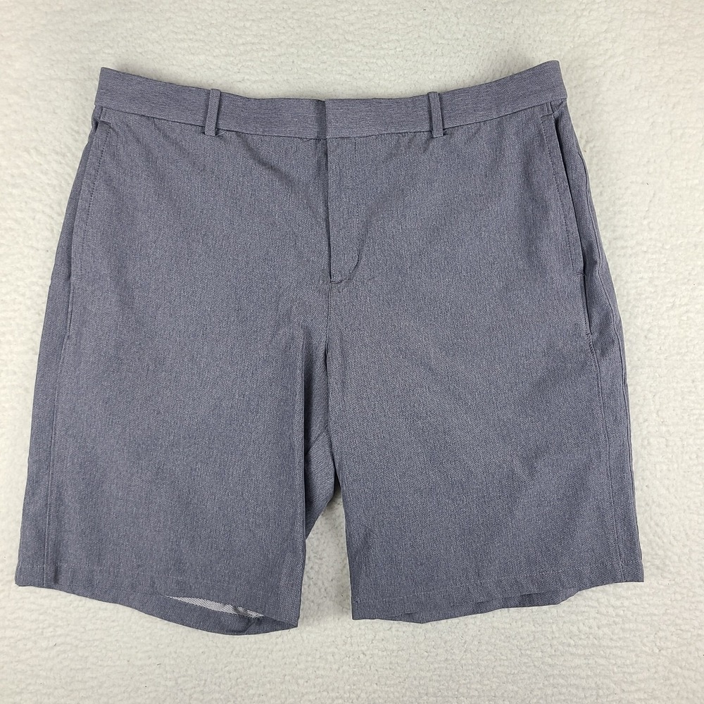 Nike Shorts Mens 38 Blue Slate 10" Inseam Casual Performance Golf Chino *
